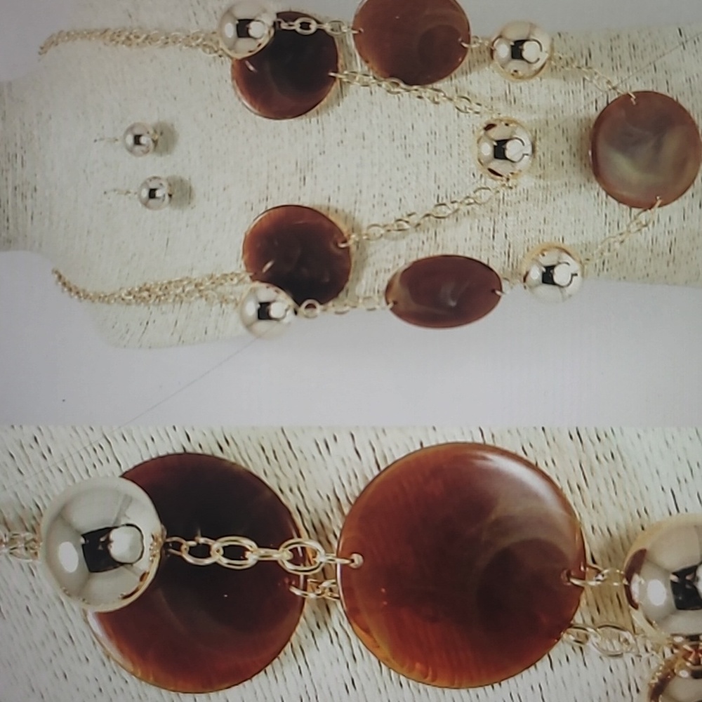 Chunky Ball Necklace Set
